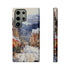 Bustling Victorian Christmas Market - Impact Resistant Phone Case Samsung Galaxy S23 Ultra Glossy